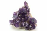 Deep Purple Amethyst Cluster - Congo #333011-2
